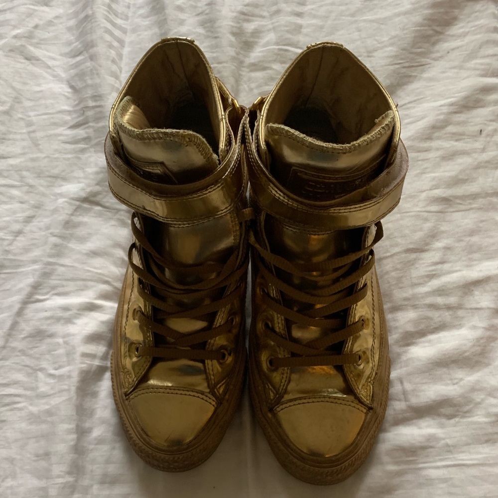 Limited Edition Gold Converse
